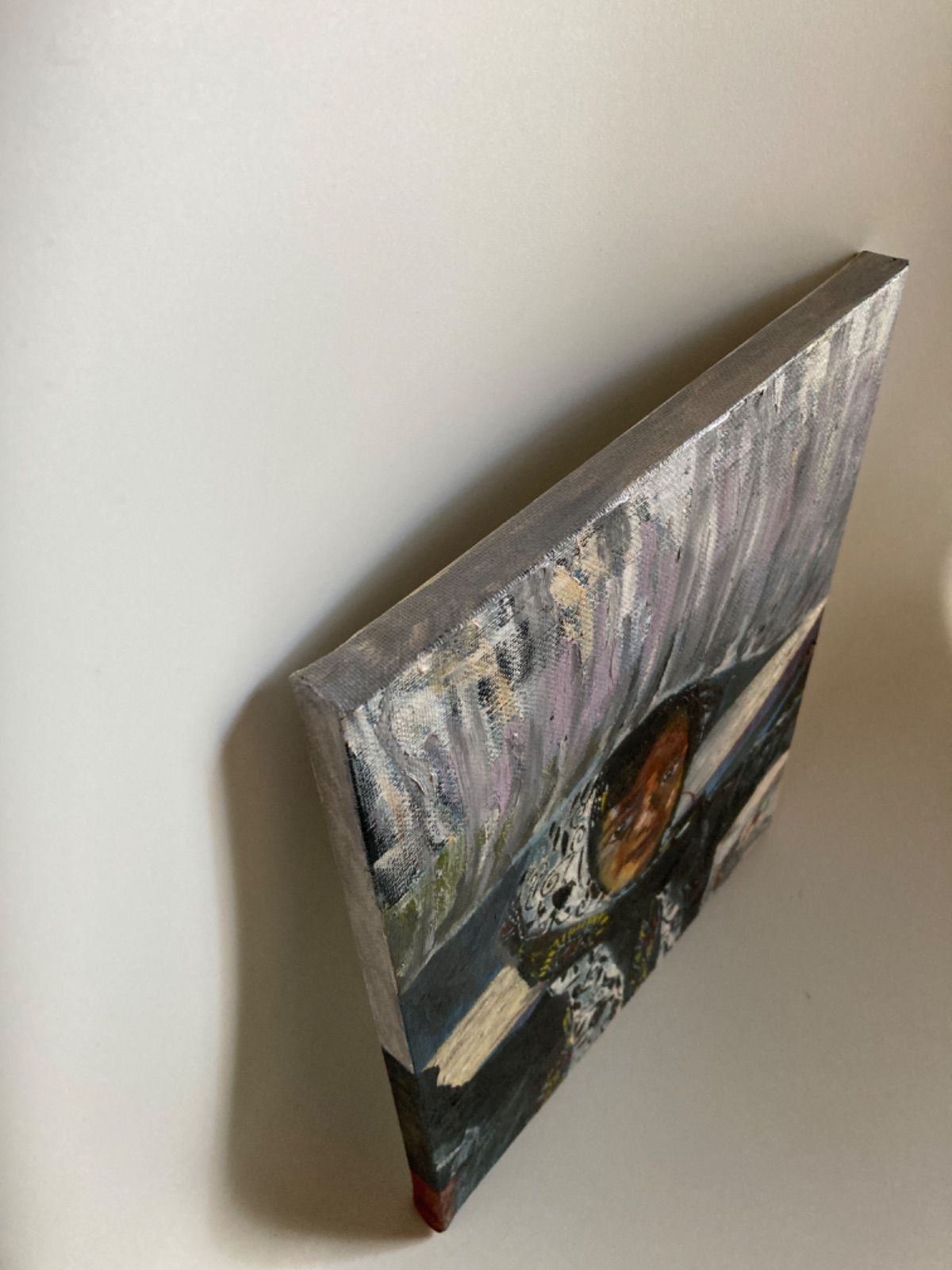 油彩画 「眼差し2」 油彩画 「眼差し2」