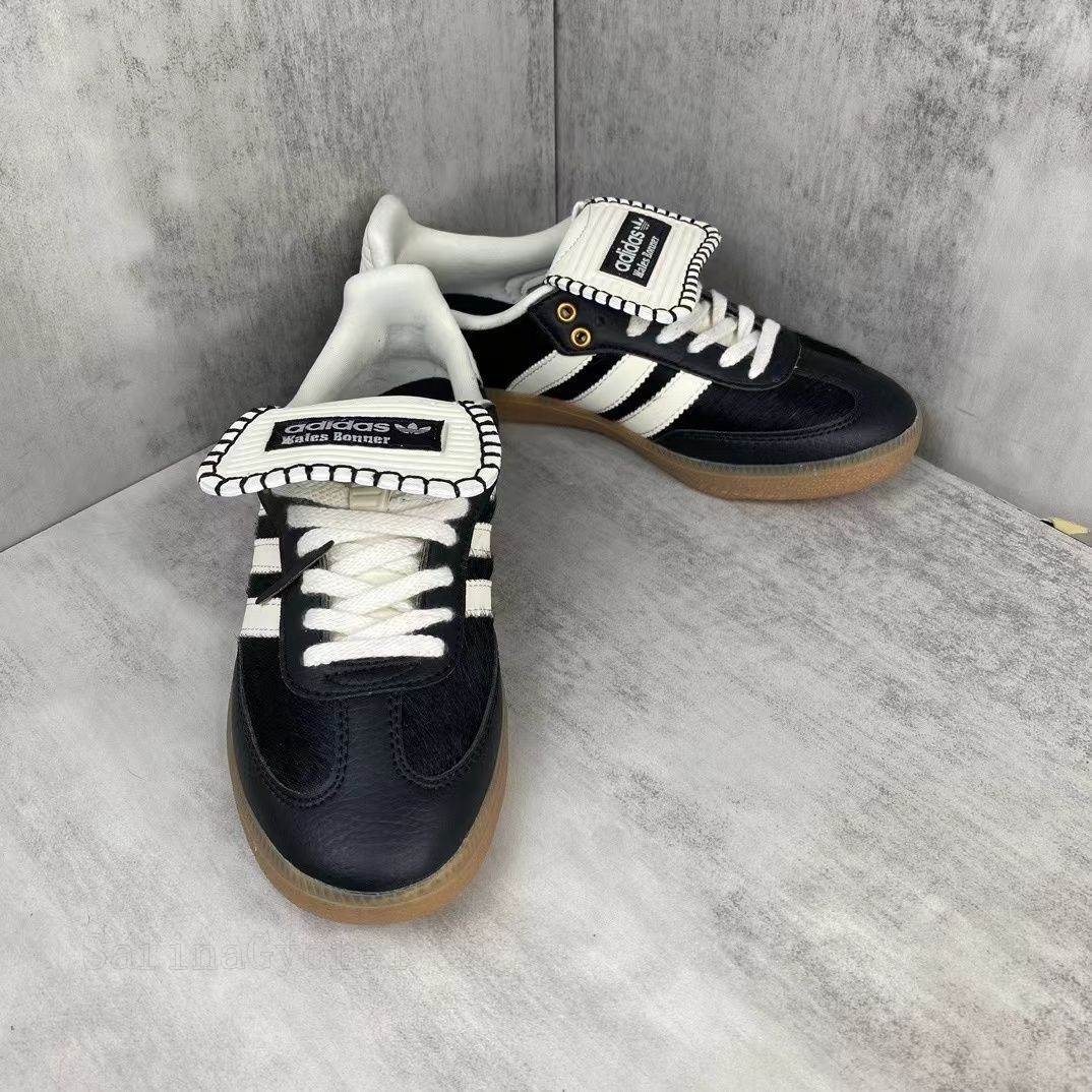 Adidas samba Wales Bonner カップルシューズ  ブラック 箱付