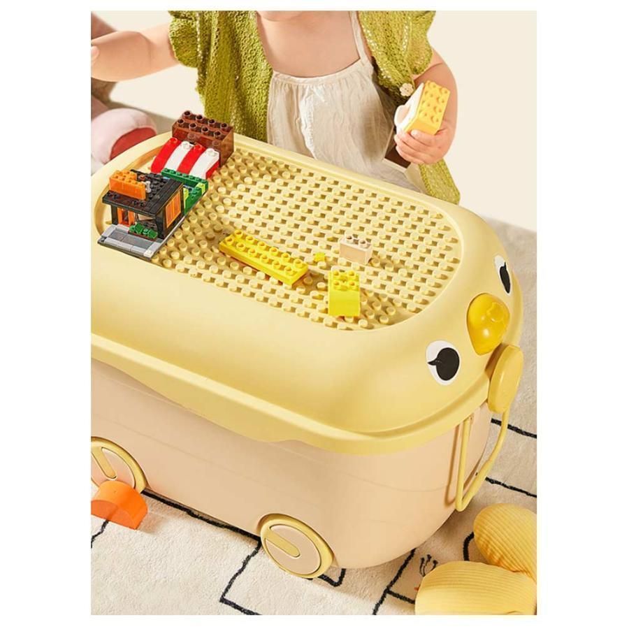 キャスター付き おもちゃ入れ