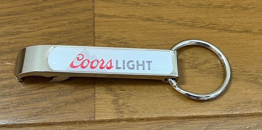 値下げ！ ﾚｱ! USA輸入品！ Coors Beer クアーズ ボトルオープナー キー