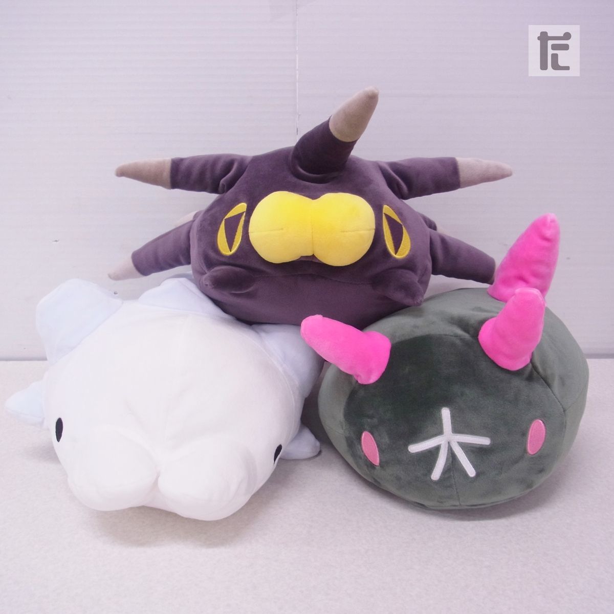 ポケモンセンター もっちりぬいぐるみ ユキハミ|バチンウニ|ナマコブシ 3体セット 紙 | PK01084