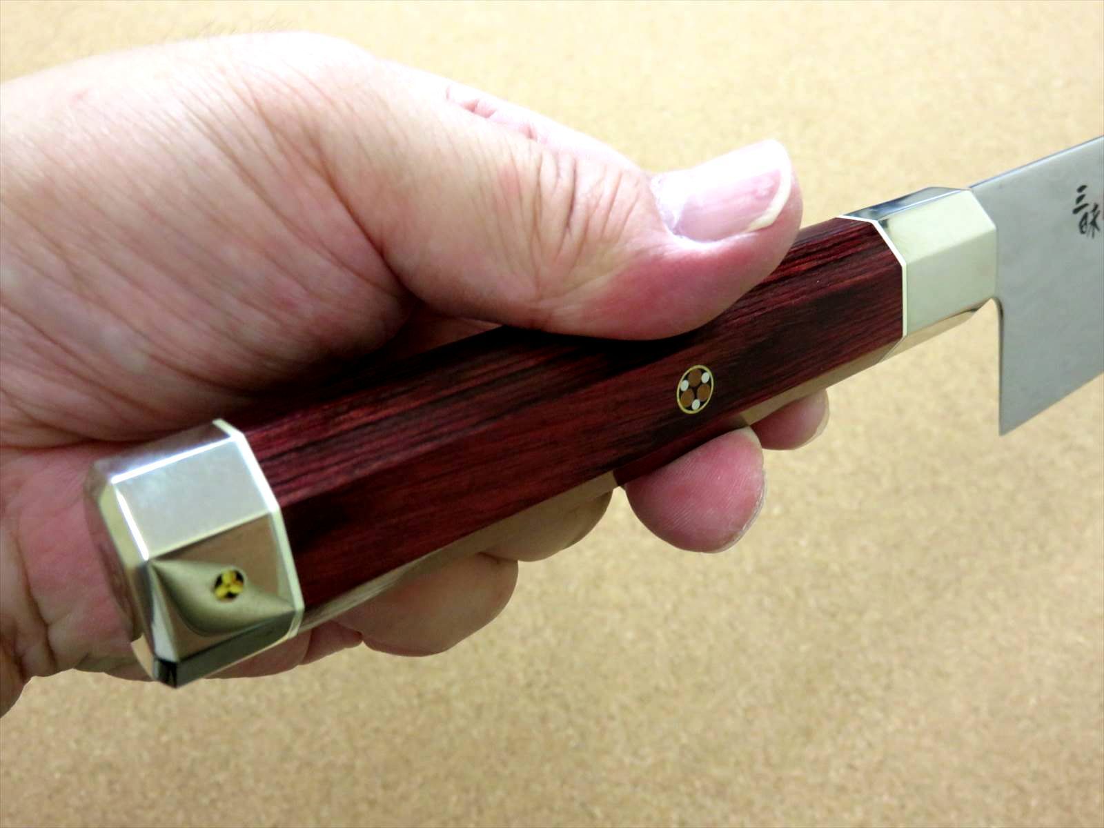 関の刃物 牛刀 24cm (240mm) 三昧 荒波 VG-10 VG-2 コアレス鋼 