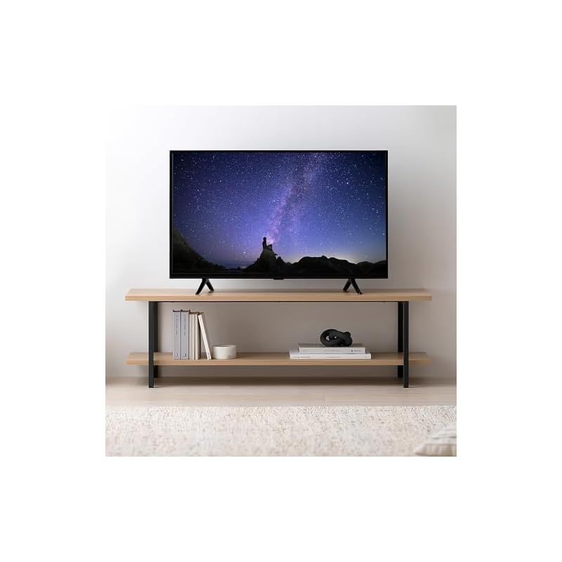 アイリスオーヤマ スペパ テレビ台 ローボード おしゃれ 北欧 スリム 収納 AＶボード ナチュラル/ブラック アイリスオーヤマ HAB-1000 HIROBIROシリーズ