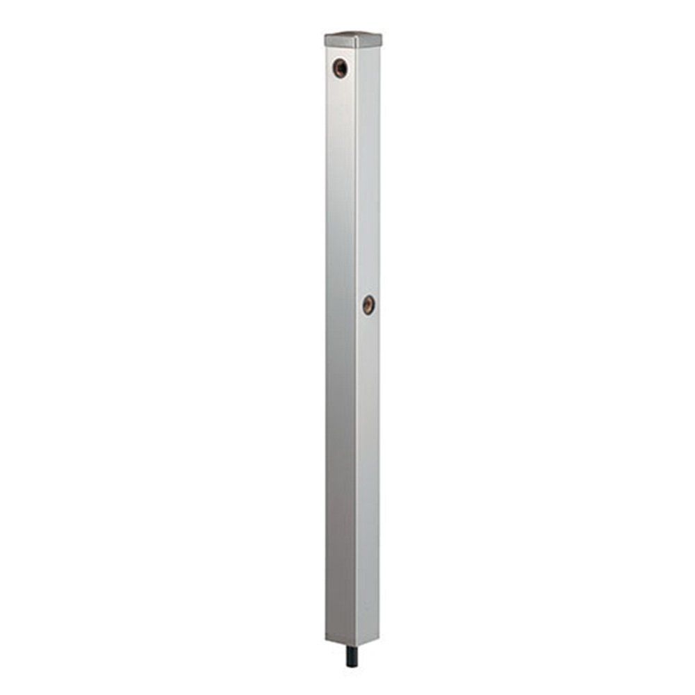 Size 全長 900mm カクダイ ステンレス水栓柱 分水孔付 624-124 60角 全長 900mm