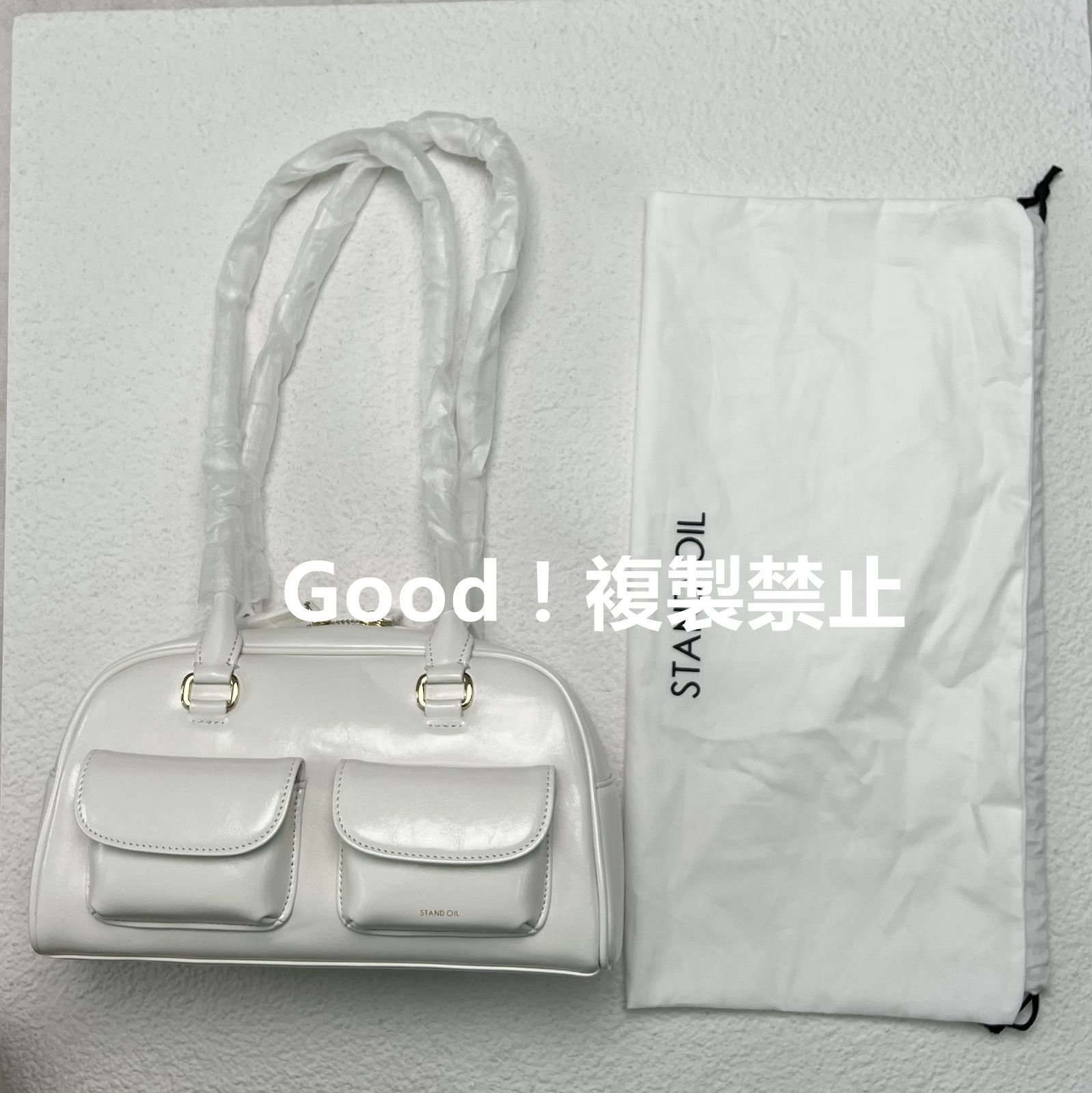 新品】STAND OIL Chubby Bag チャビーバック ショルダーバッグ ホワイト - メルカリ