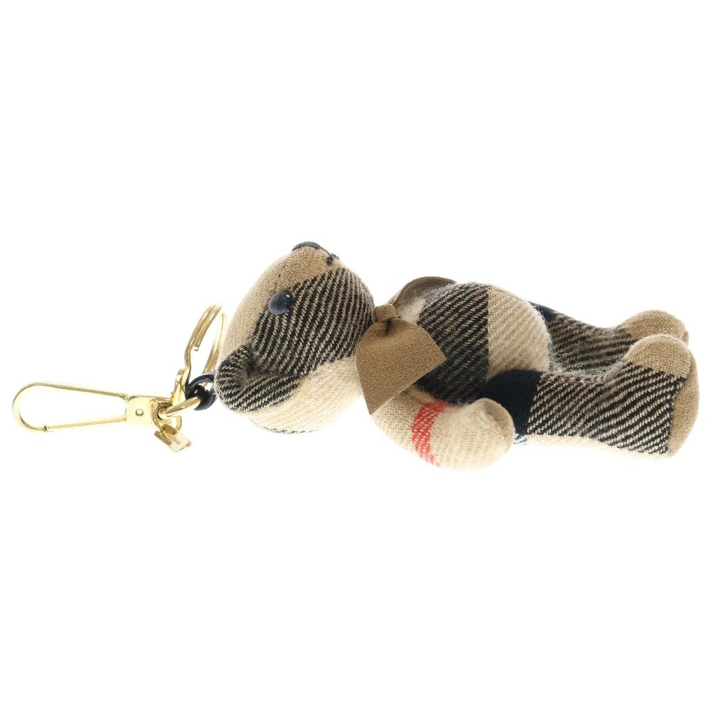 BURBERRY (バーバリー) チェック ベア キーホルダー チャーム