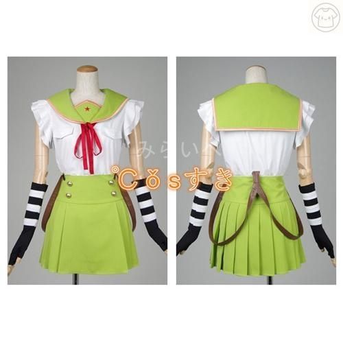 がっこうぐらし 恵飛須澤胡桃 えびすざわ くるみ 風 コスプレ衣装 演出服 変装 cosplay 仮装 二次会 イベント パーティー