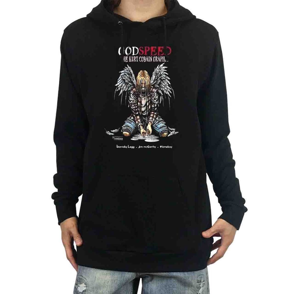 オリジナル パーカー GOD SPEED ニルヴァーナ カートコバーン 洋書コミック漫画 表紙 パーカー S M L XL タイト ジャスト 大きい ビッグ オーバーサイズ メンズ レディース ユニセックス ピンクク