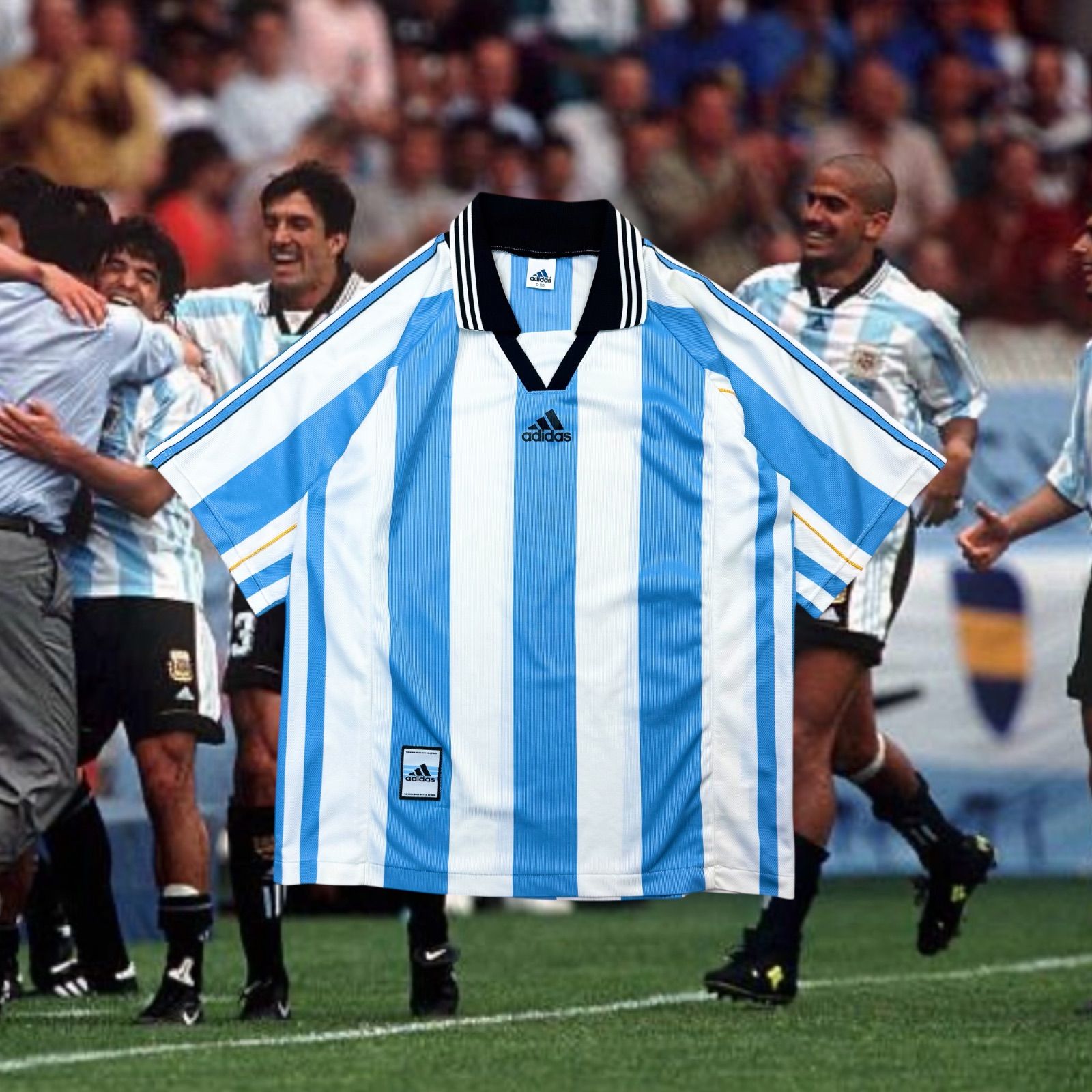 90s adidas アルゼンチン代表 ユニフォーム ゲームシャツ 90s adidas アルゼンチン代表 ユニフォーム ゲームシャツ