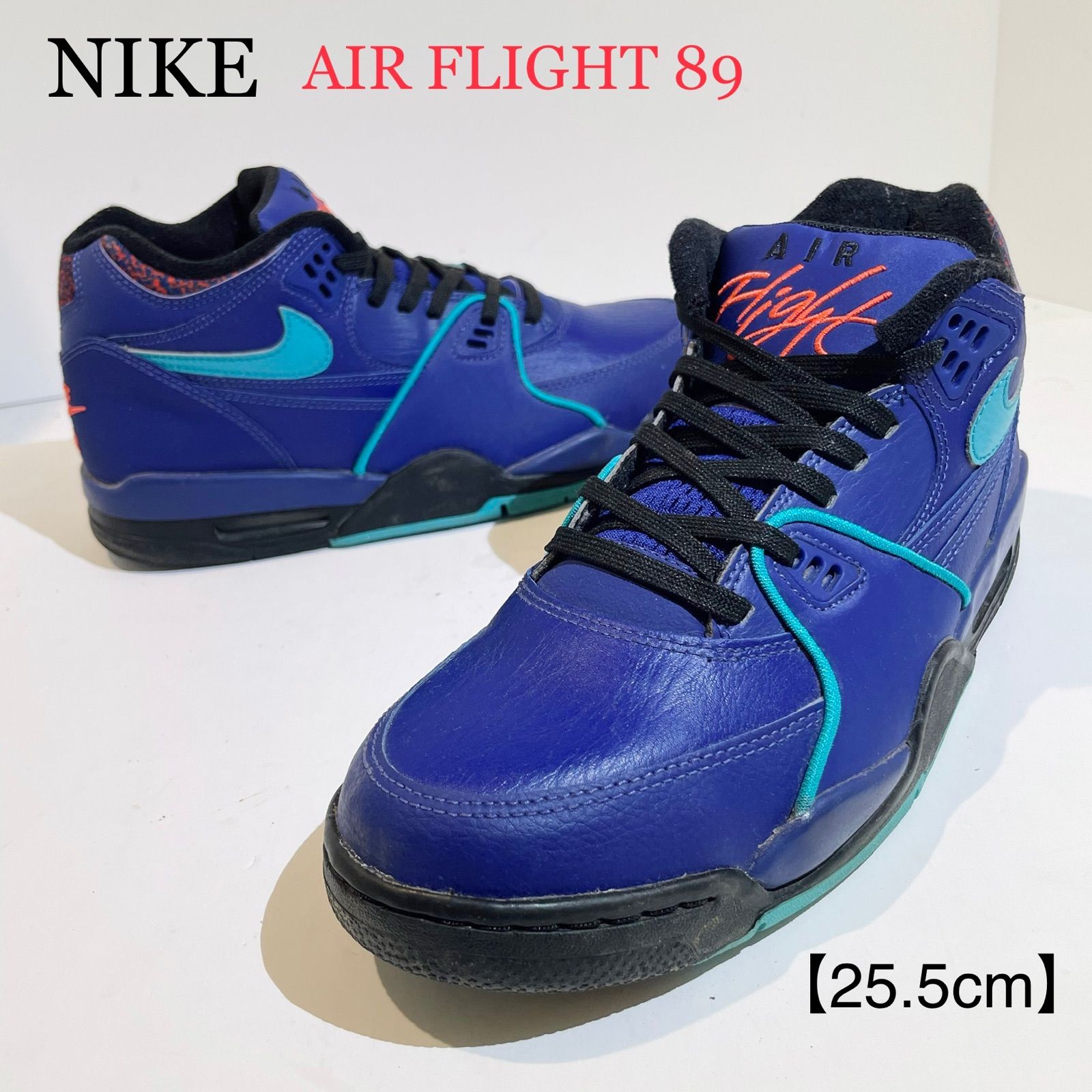 NIKE☆AIR FLIGHT89/エアフライト89☆パープル/紫×青☆25.5