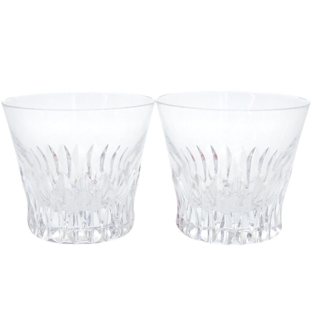 未使用 バカラ ペアグラス クリスタル クリア 0953 Baccarat