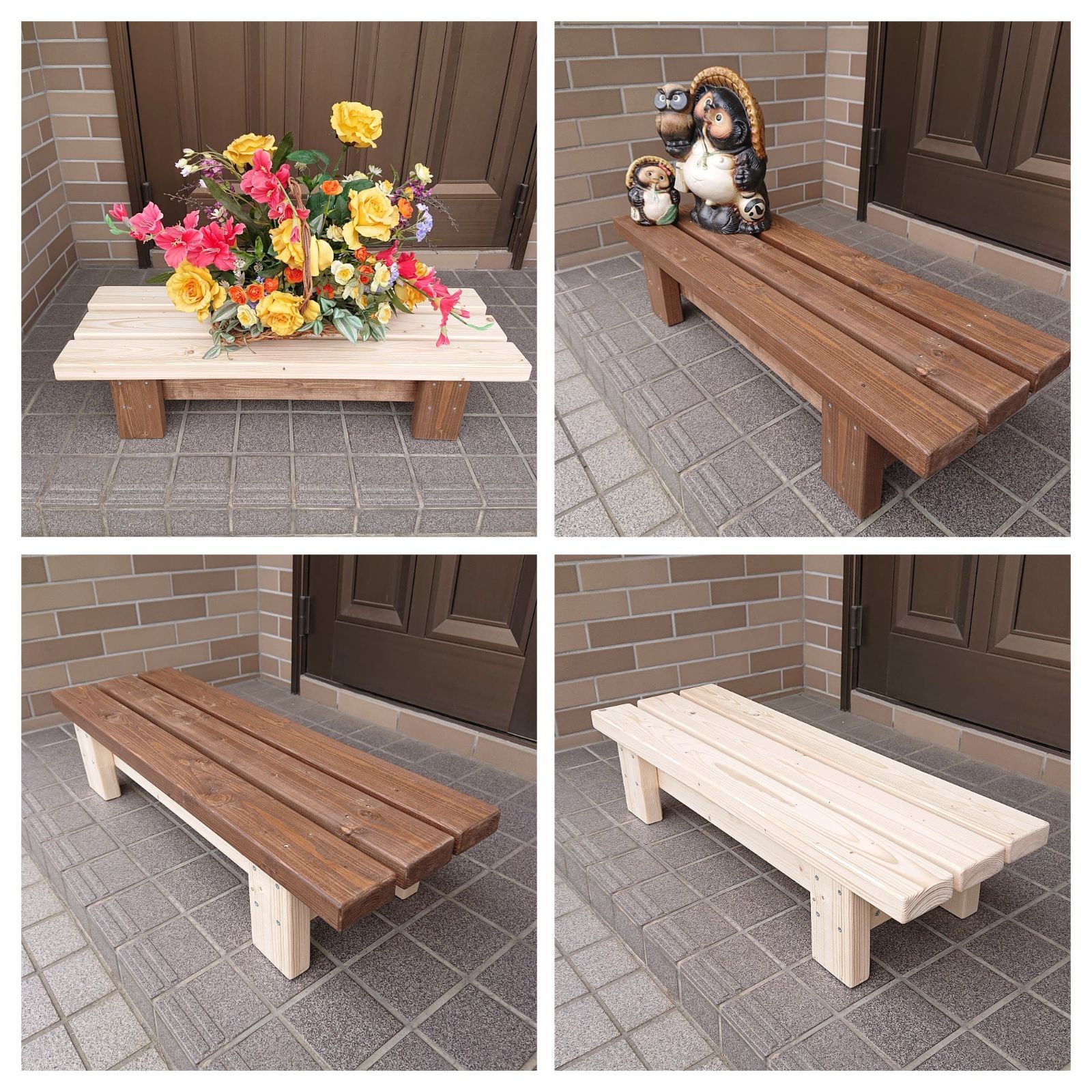 ☆ 木製ベンチ & アンティーク長椅子 & ベンチイス ☆ ベンチ