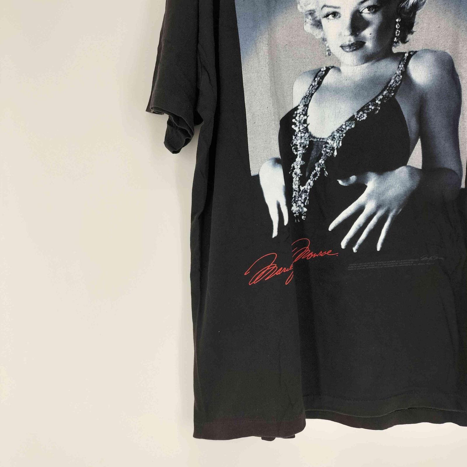 USED古着(ユーズドフルギ) 90S USA製 winterland ボディ フォト プリント S/S Tシャツ シングルステッチ コピーライト 1994年 メンズ import：XL 【中古】【ブランド古着バズストア】 ユーズドフルギ USED古着 90S USA製 winterland ボディ フォト