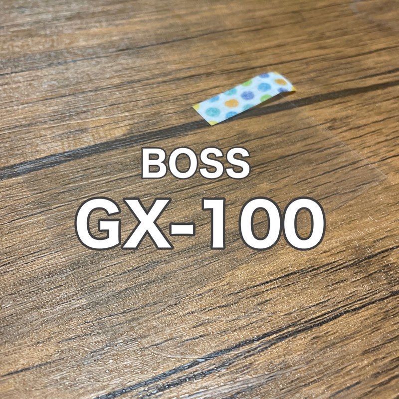 BOSS GX-100 ギター ベース マルチエフェクター 保護フィルム - メルカリ