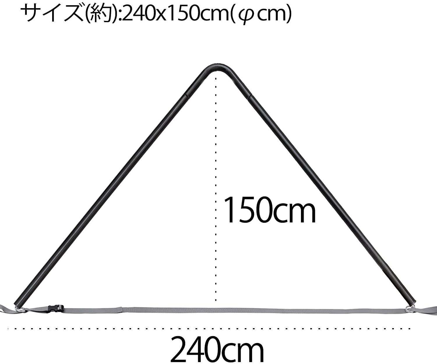 別倉庫からの配送】 フタマタ 1本 二股 用 居住 空間 ワンポールテント