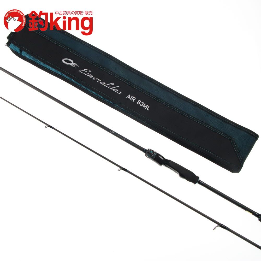 DAIWA - 【中古/美品】 ダイワ エメラルダス AIR 83ML・K   /SO067L ダイワ エメラルダス AIR 83ML・K /SO067L 美品 アオリイカ