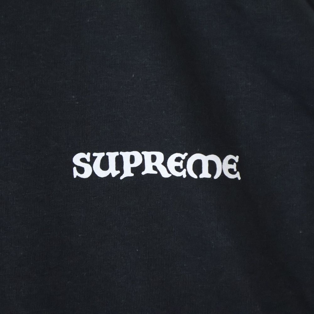 Supreme シュプリーム Worship Tシャツ プリント サタン 黒 L SUPREME (シュプリーム) 23AW Worship Tee ワシッププリント半袖