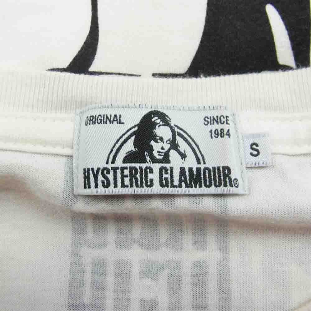 【美品】HYSTERIC GLAMOUR ギターガール 長袖Tシャツ ホワイト ☆新品☆ 激レア ヒステリックグラマー ギターガール Tシャツ