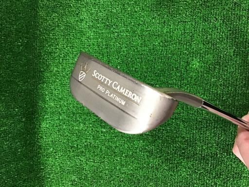 タイトリスト SCOTTY CAMERON PRO PLATINUM DEL MAR 3 パター PT Micro Bell フレックスその他 メンズ 男性用 右利き 右用 Cランク ゴルフクラブ