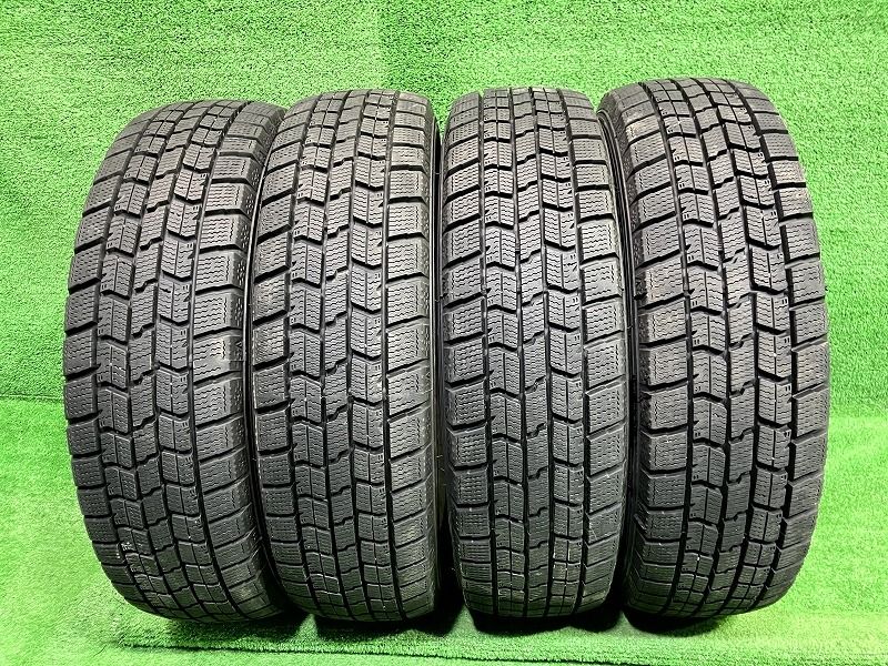 GOODYEAR スタッドレス グットイヤー アイスナビ7 155|65R14 4本 7ミリ 2021年