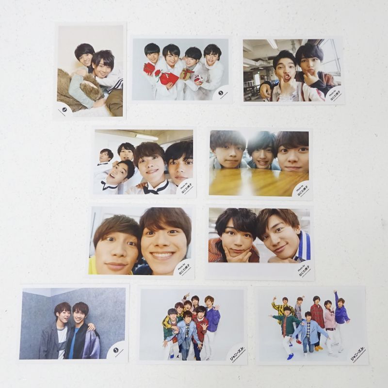 三重店】なにわ男子 集合 公式写真 まとめ売り 計50枚セット