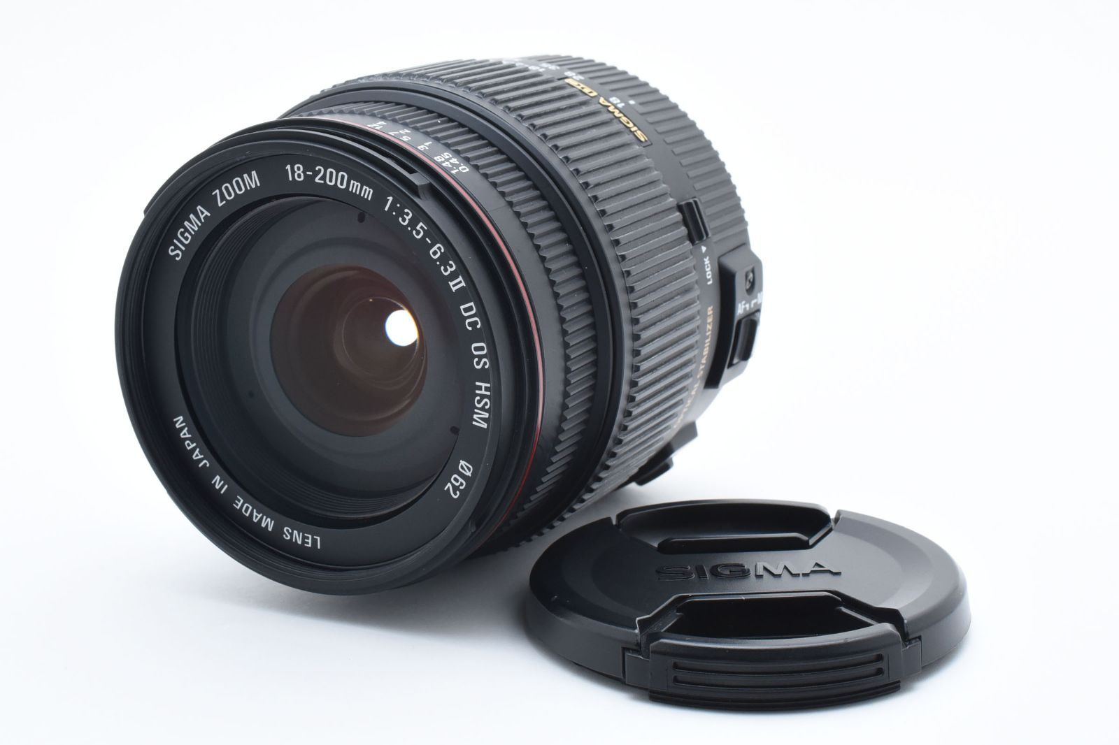 上品 シグマ SIGMA 18-200mm F3.5-6.3 II DC OS HSM キヤノン OL2555 43
