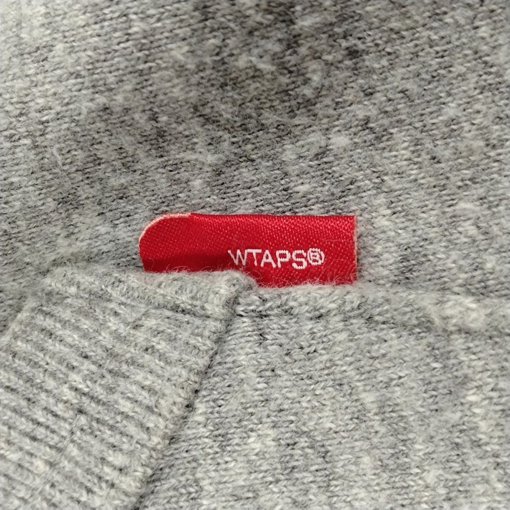 WTAPS 14aw HELLWEEK ZIP UP SWEATER.COTTON 2サイズ M パーカー グレー Wtaps sweater - Gem