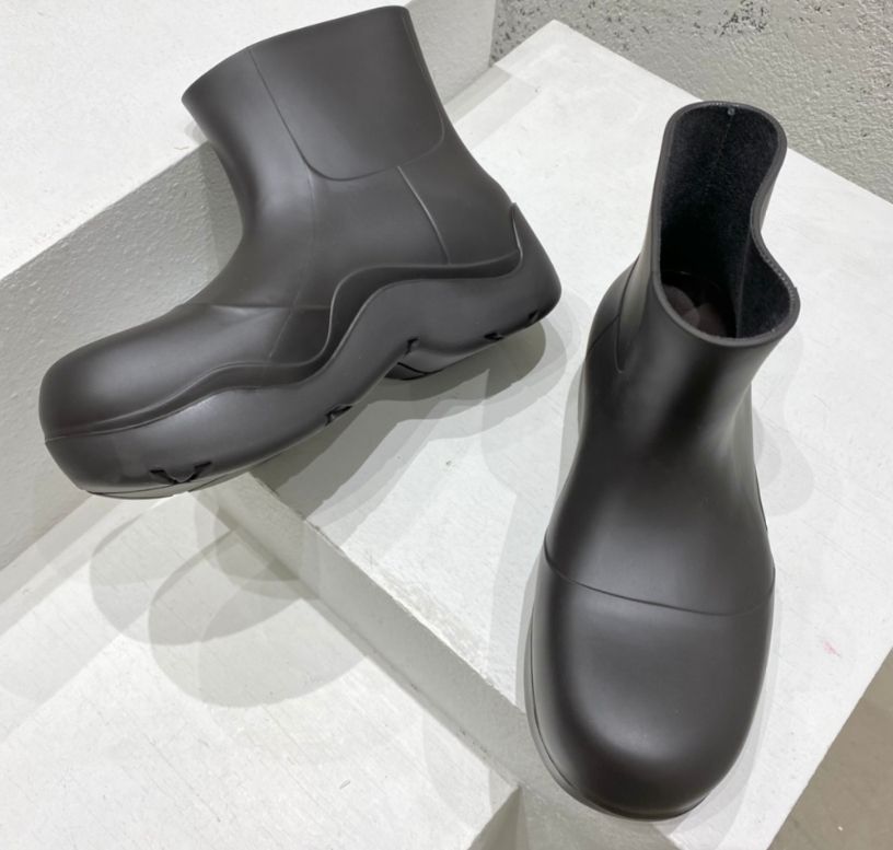 BOTTEGA ボッテガヴェネタ パドルニーブーツ パドルブーツ　ブラック 37 bottega veneta パドルアンクルブーツ