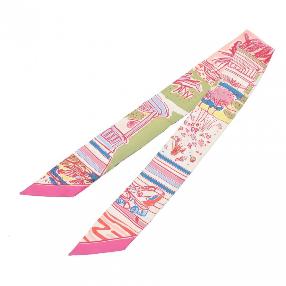 エルメス スカーフ ツイリー RAYURES D'ETE HERMES HERMES エルメス スカーフ/ツイリー/RAYURES D'ETE TWILLY レディース