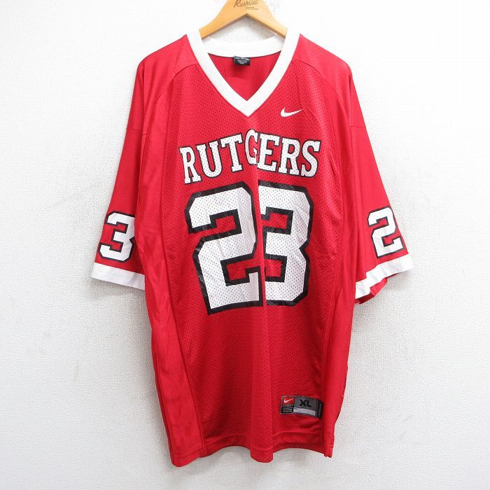 ビンテージ 00s ナイキ リーズユナイテッド ユニフォーム フットボール XL/古着 ナイキ NIKE 半袖 ビンテージ フットボール Tシャツ メンズ 00