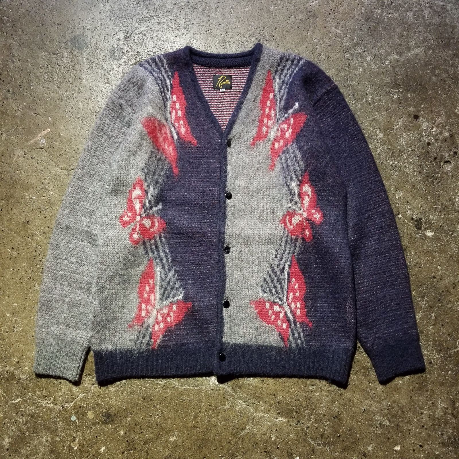 NEEDLES 22aw Mohair Cardigan - Papillon XS ニードルズ モヘア