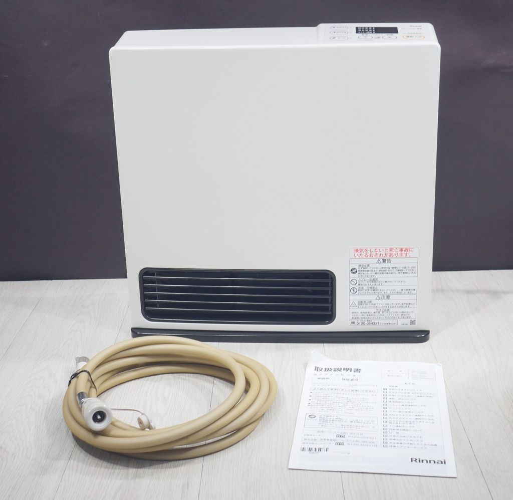 【美品】リンナイ ガスファンヒーター LPガス用 SRC-365E 5mホース付 Amazon | リンナイ SRC-365E [ガスファンヒーター (都市ガス用