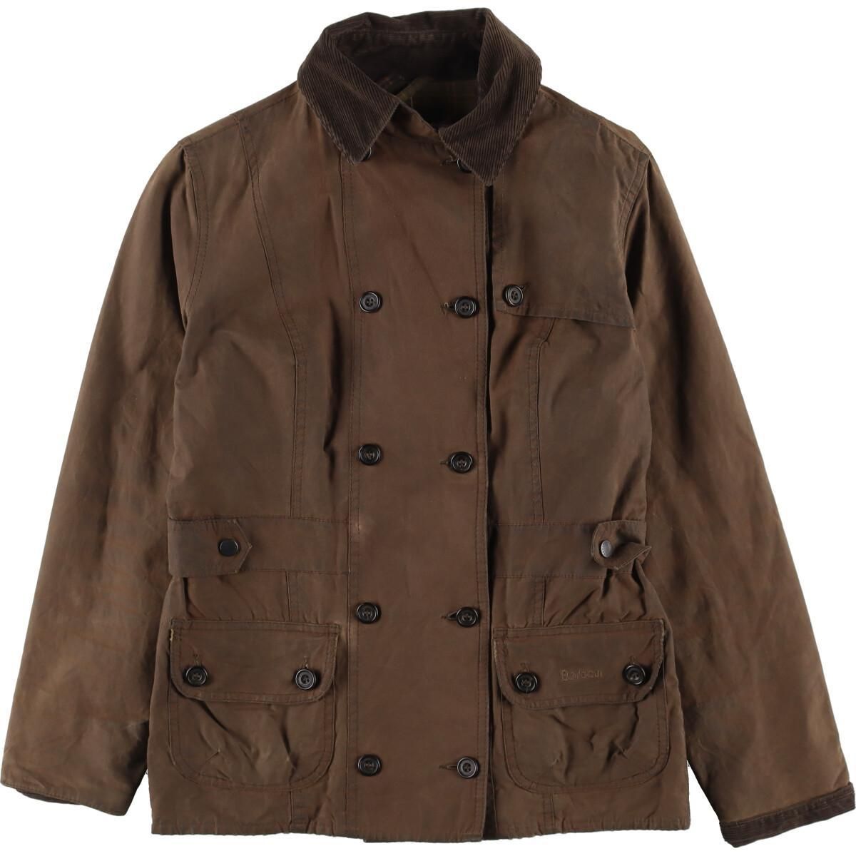 古着 バブアー Barbour ワックスコットン オイルドジャケット 英国製 ...