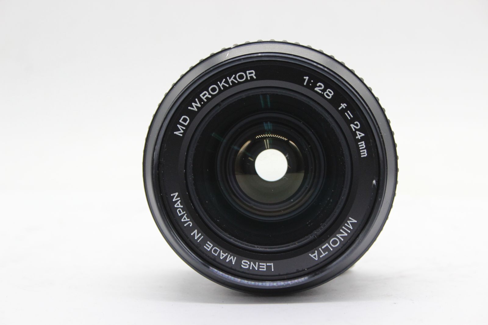 【返品保証】 ミノルタ Minolta MD W.ROKKOR 24mm F2.8 レンズ s4819
