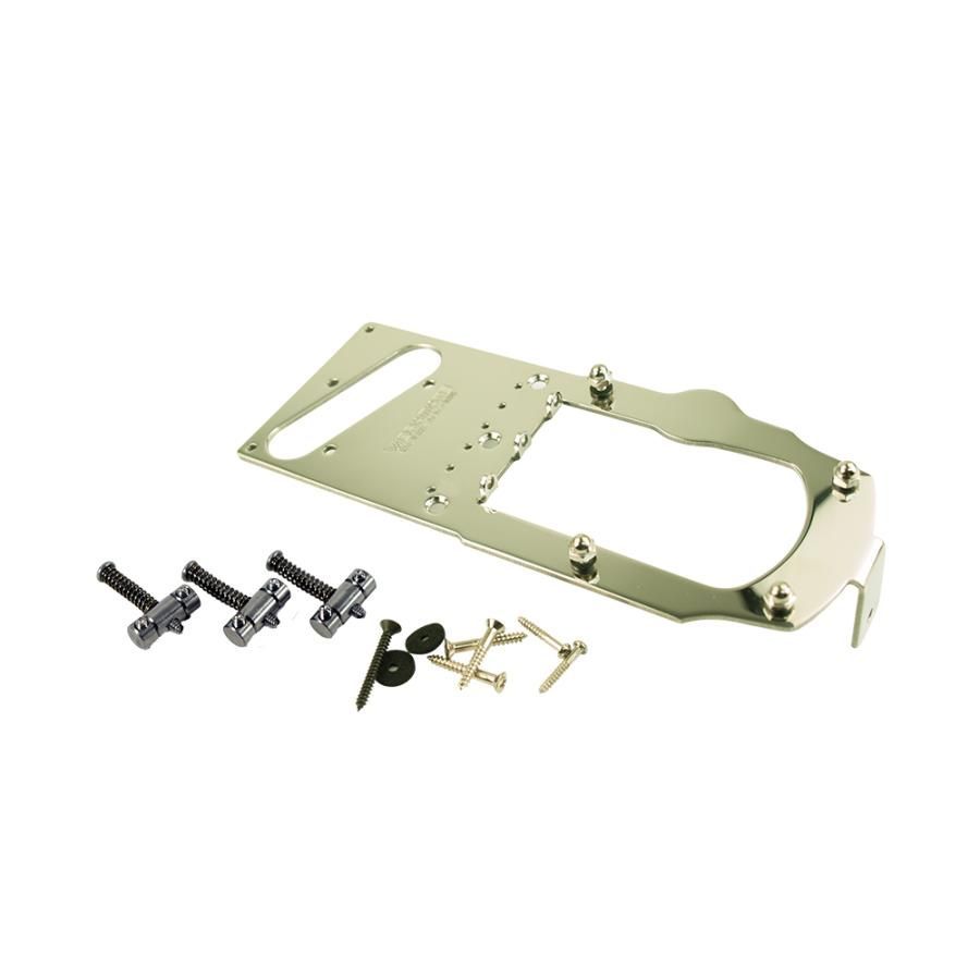 Vibramate Stage I Fender American Standard Telecaster Adapter Kit For Bigsby B5 アメリカンスタンダード テレキャスター用 マウントキット クローム