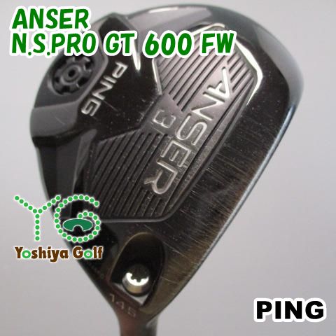 通販限定 フェアウェイウッド ピン ANSER/N.S.PRO GT 600 FW/S/14.5[114641]