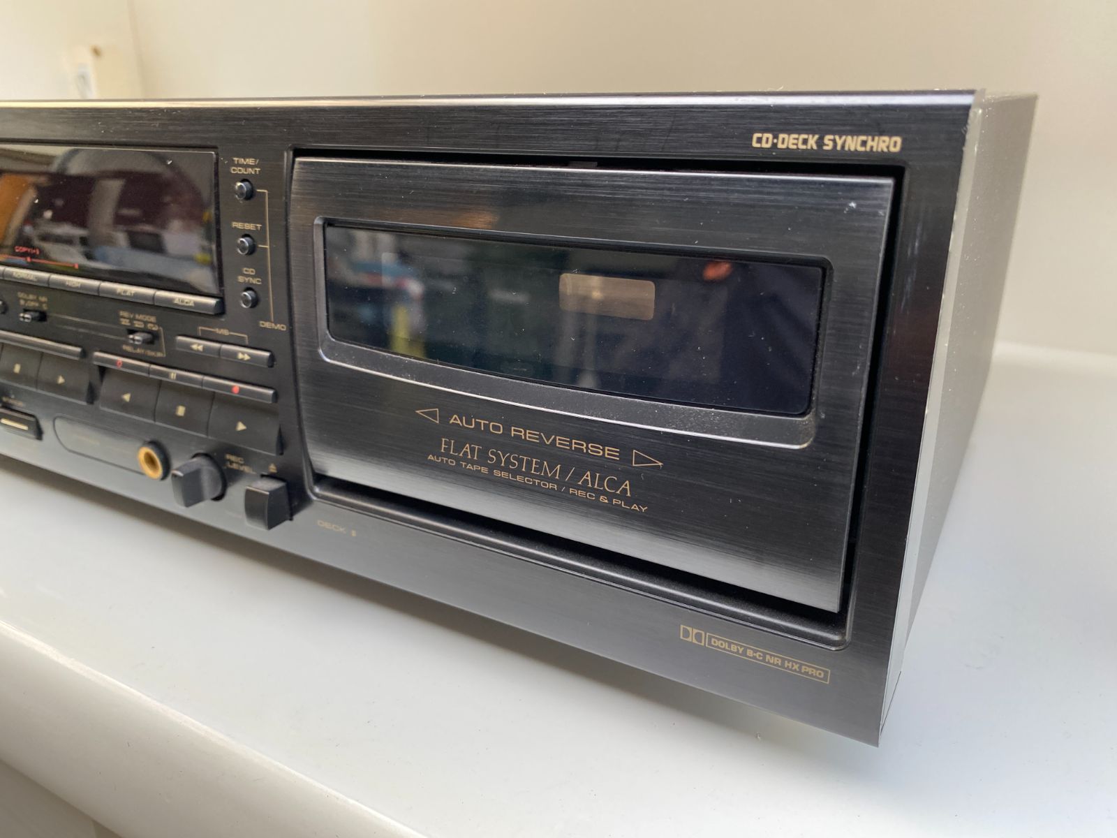 □Pioneer パイオニア T-W01AR ダブルカセットデッキ 購入 通電確認