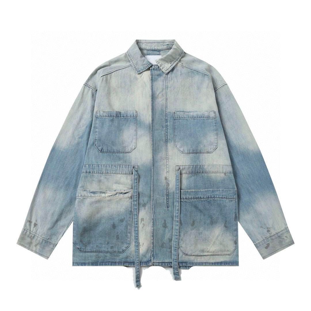25ss 新品 ANCELLM アンセルム AGING DENIM JACKET - メルカリ