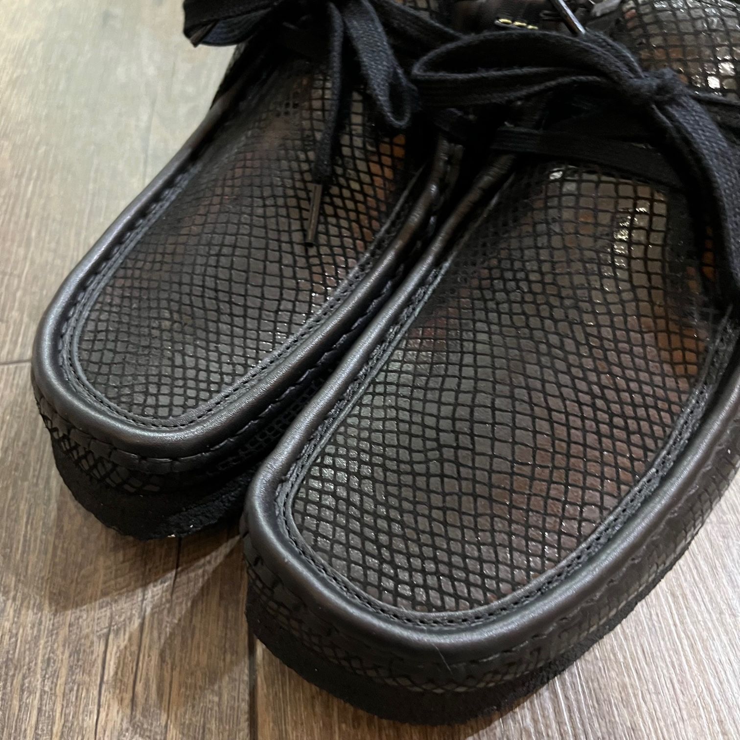WACKOMARIA CLARKS Wallabee snake スネーク WACKO MARIA × CLARKS SNAAKE WALLABEE ワコマリア×クラークス