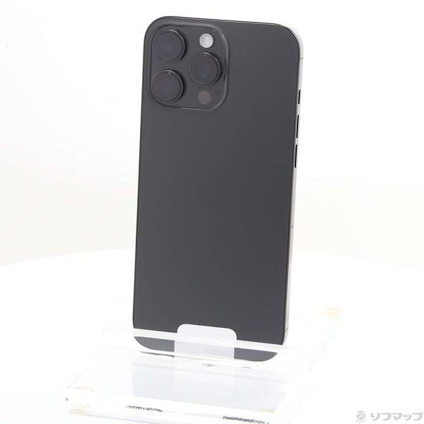 未使用品〕 未使用品 iPhone16 Pro Max 1TB ブラックチタニウム