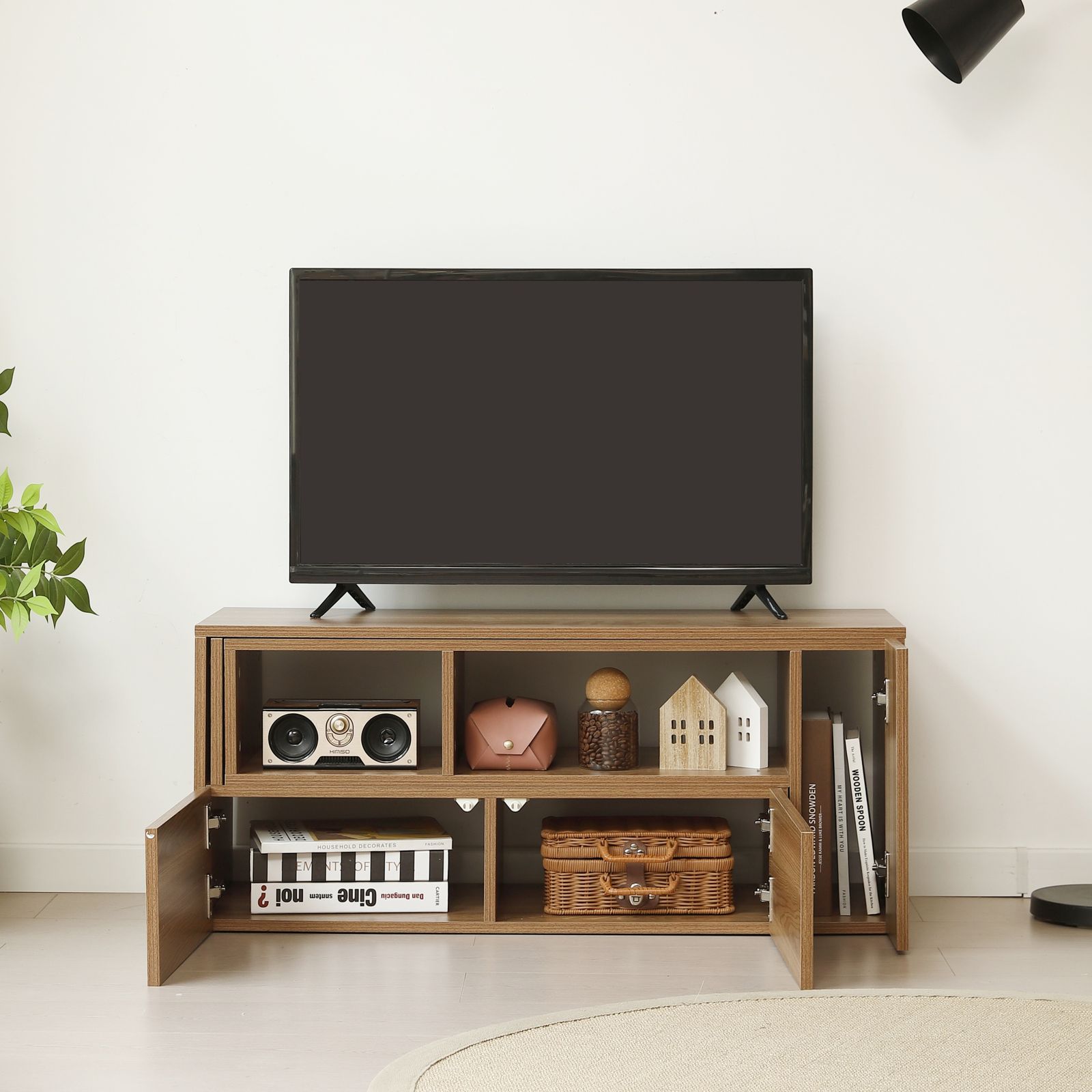 テレビ台 ローボード 収納 伸縮自由 幅95～169cm テレビボード テレビ