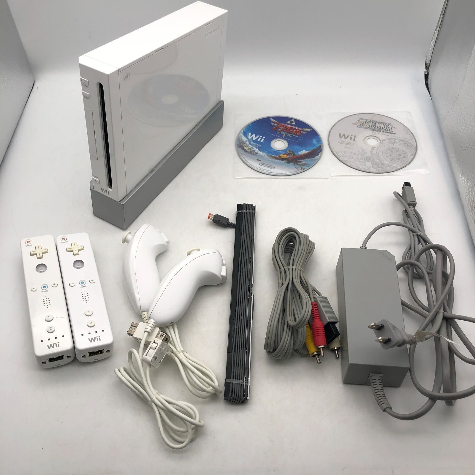 動作確認済】ニンテンドー Wii 本体 すぐ遊べるセット ウィー