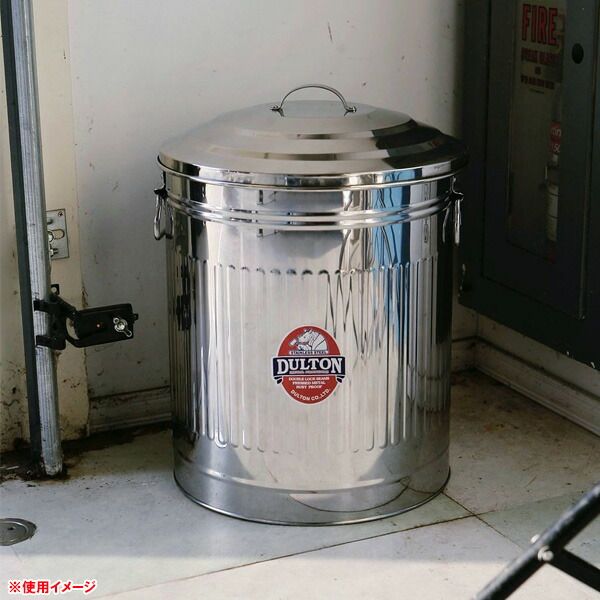 ダルトン ガベージ カン L ステンレス 高さ44cm 直径33cm 容量24L