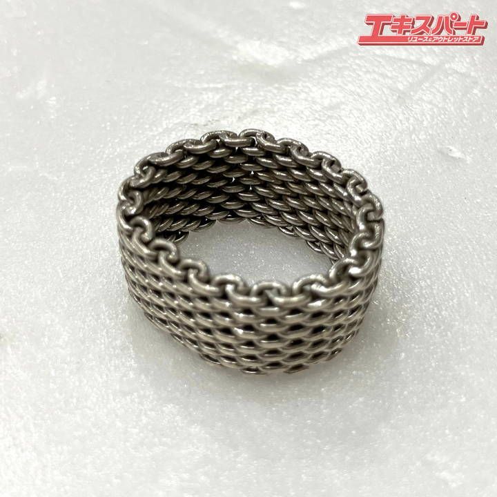 Tiffany サマセット シルバー リング 12号 TIFFANY & CO. ティファニー ビンテージ サマセットリング 12号