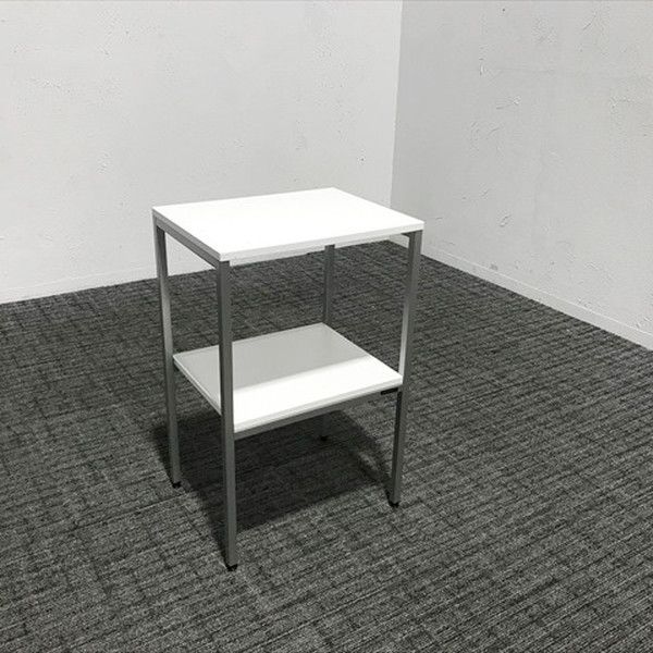 電話台 4L93 フレームタイプ オフィス オカムラ ホワイト