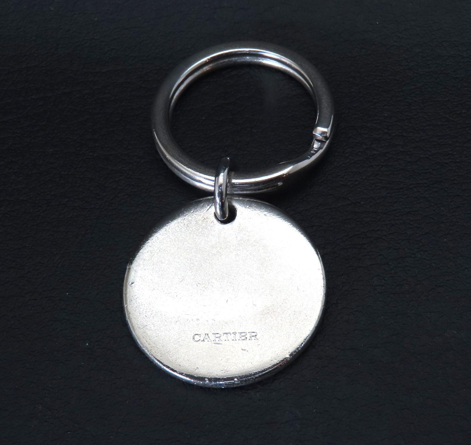CARTIER カルティエ キーリング キーホルダー ステンレス