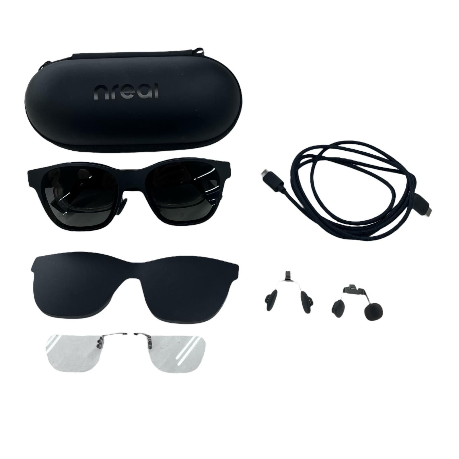 186000 現状品 Nreal スマートグラス Nreal Air NR-7100RGL ブラック