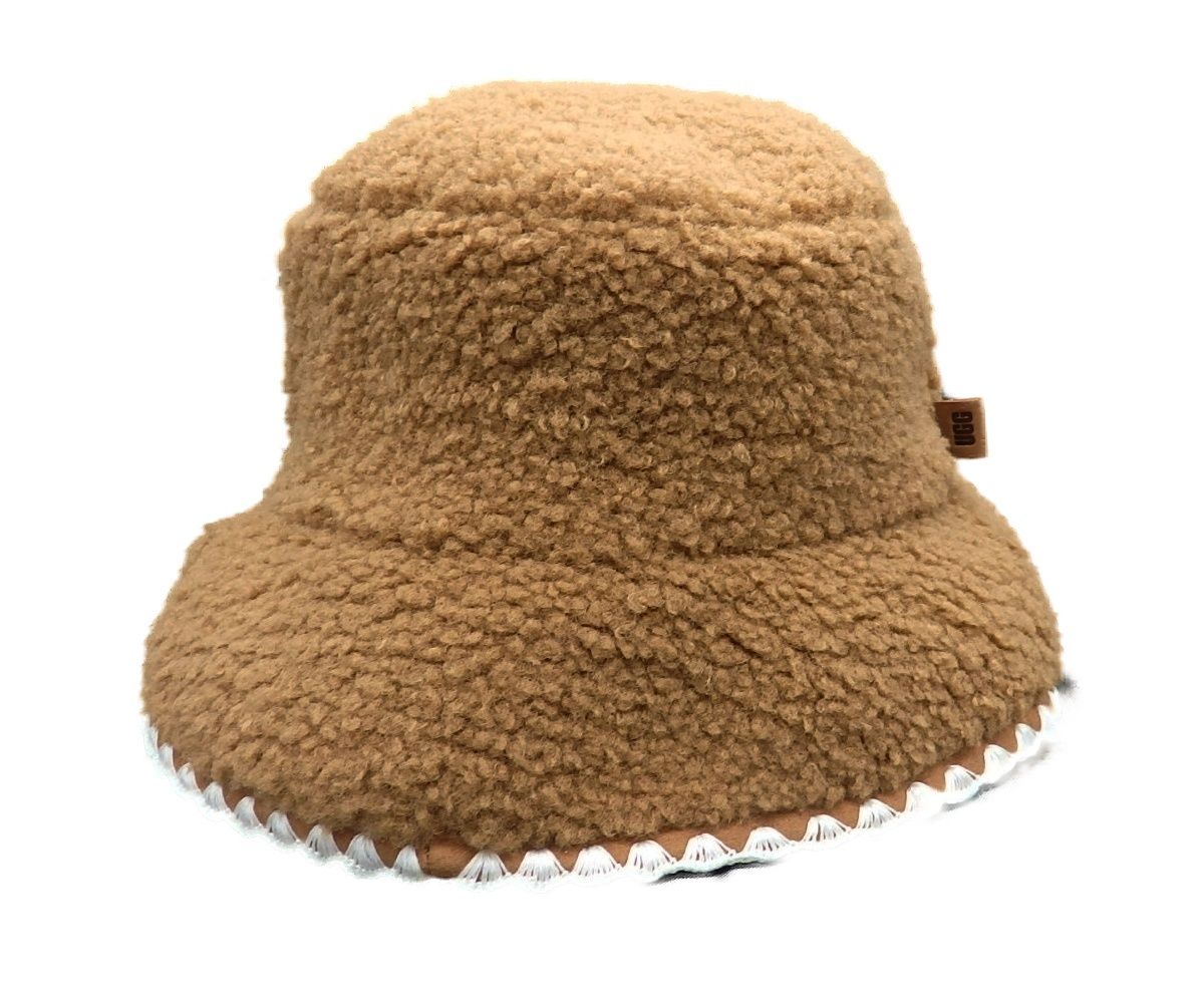 即納UGG Women フラップスカロップフェイクファー ハット100914 UGG アグ Women フラップ スカロップ フェイクファー バゲット