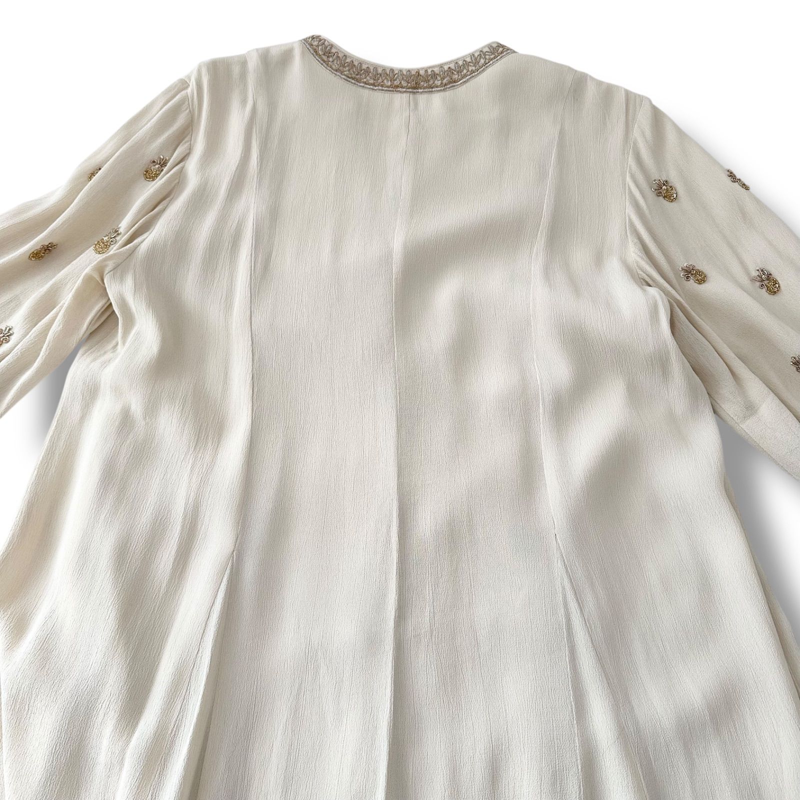 ヌキテパ　ワンピース　Moss Rayon Full Embroidery ヌキテパ ワンピース Moss Rayon Full Embroidery