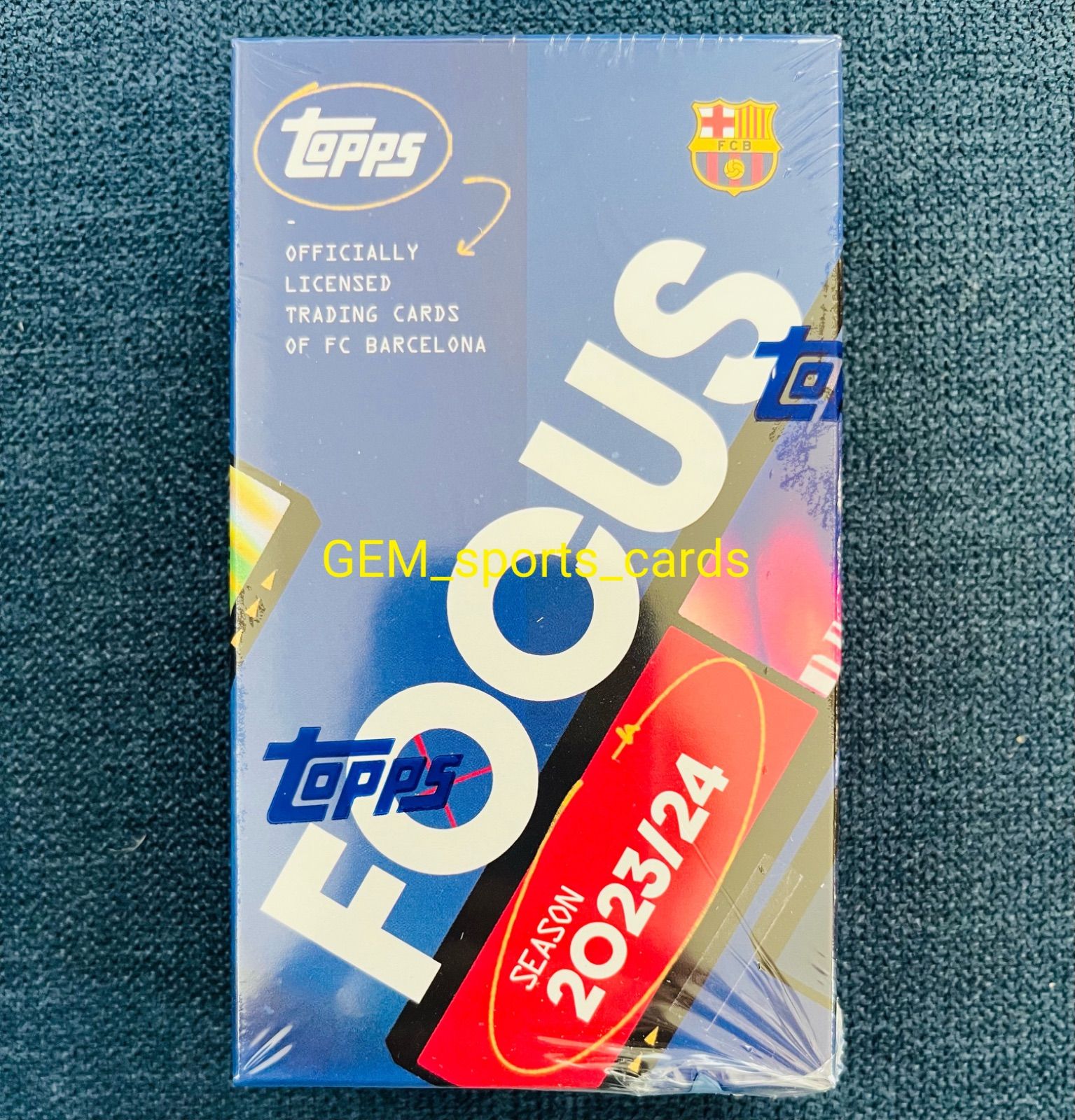 日本未発売 新品未開封】2023-24 Topps Focus FC Barcelona ⑧ - メルカリ